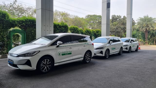 Grab Tambah 1.000 Armada Mobil Listrik, Pakai BYD M6!