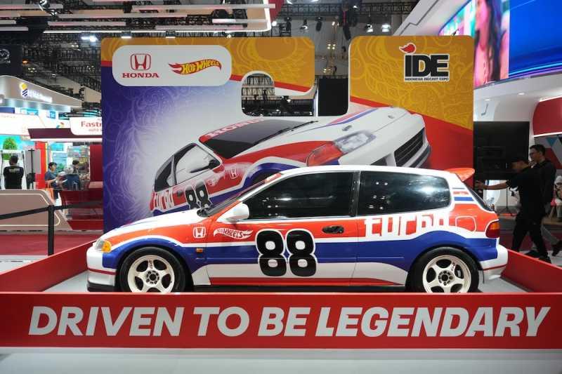 Hot Wheels ‘Hidupkan’ Honda Civic EG di GIIAS 2024, Begini Wujudnya!