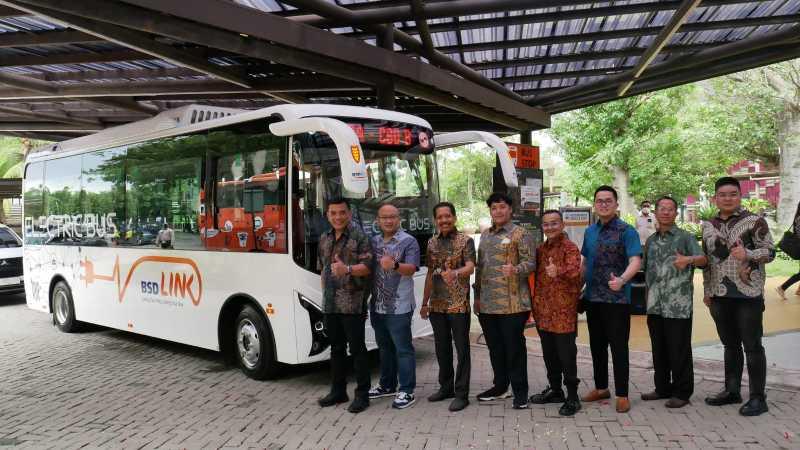 BSD City Pakai Bus Listrik untuk Warga