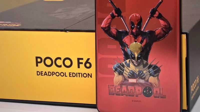 Tampang Poco F6 Deadpool Edition yang Bikin Fans Marvel Ngiler