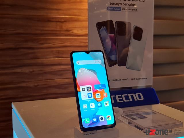 Tecno Rilis Spark Go 2023, Ponsel Sejutaan yang ‘Mirip’ iPhone 14