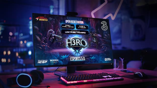 Cari Jagoan Esports Baru, Tri H3RO 5.0 Kembali Digelar Bulan Ini!