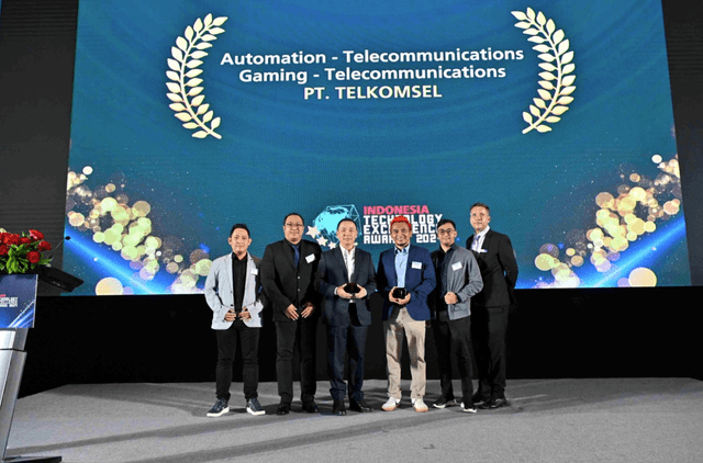 Automation dan Gaming  Telkomsel Raih Awards Tingkat Internasional