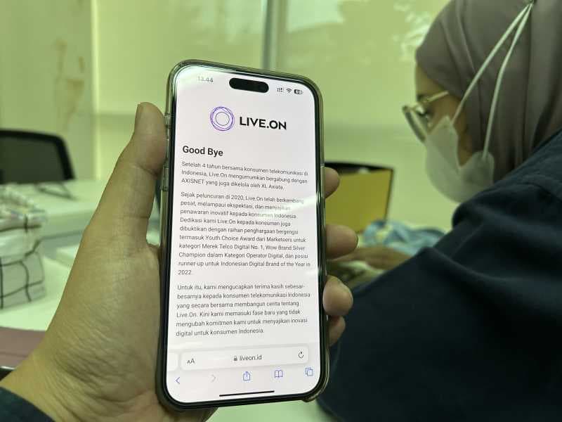 Live.On XL Axiata Tutup, Layanannya Akan Gabung dengan AxisNet