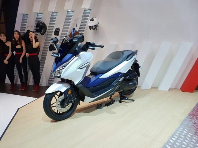 GIIAS 2018: Honda Forza 250 Sulit Saingi Yamaha Xmax