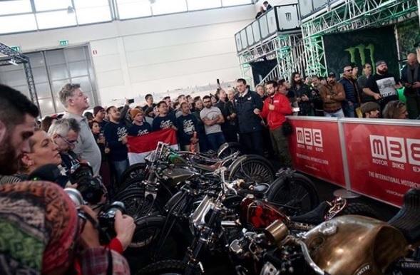 Motor Custom Indonesia Raih Prestasi di Italia