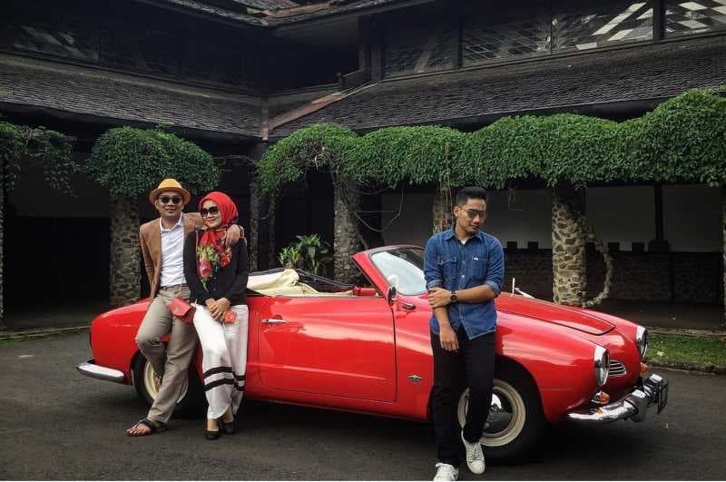 Mobil Antik Anaknya Ridwan Kamil Instagramable Banget