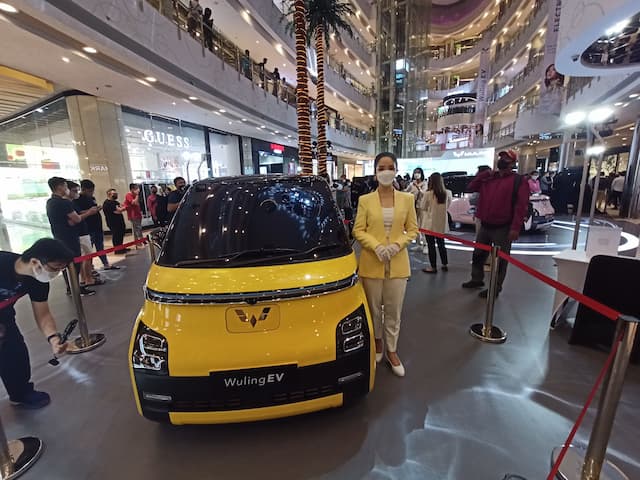 FOTO: Wujud Wuling EV Siap Dijual di Indonesia Tahun Ini
