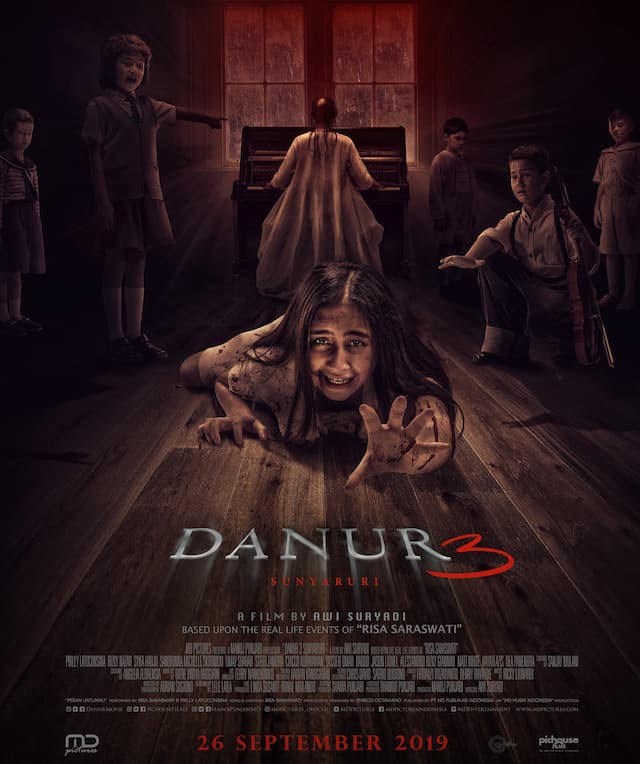 Tayang 26 September, 'Danur 3: Sunyaruri' Rilis Poster Mencekam