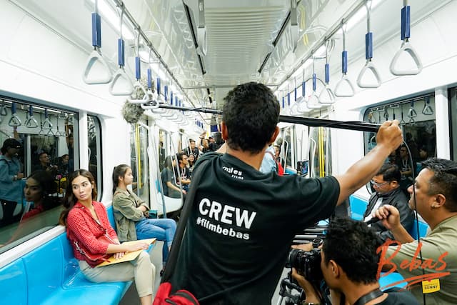 'Bebas' Jadi Film Pertama  yang Syuting di MRT Jakarta