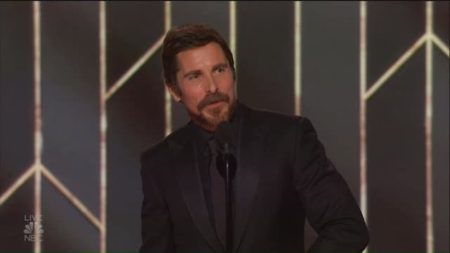 Pidato <i>Nyeleneh</i> Christian Bale Saat Kantongi Piala Golden Globe