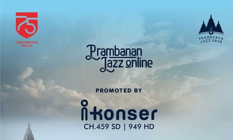 Nonton Prambanan Jazz Virtual Festival 2020 via iKonser, Ini Harga Tiketnya 
