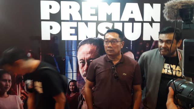  Usai Nonton, 3 Kata Ridwan Kamil untuk Film \'Preman Pensiun\'