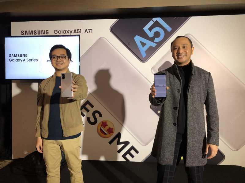 Samsung Hadirkan Galaxy A51 dan A71 Warna dan Fitur Baru