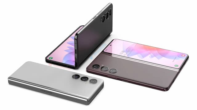 Bocoran Desain Samsung Galaxy Z Fold4, Bakal Punya Slot S Pen