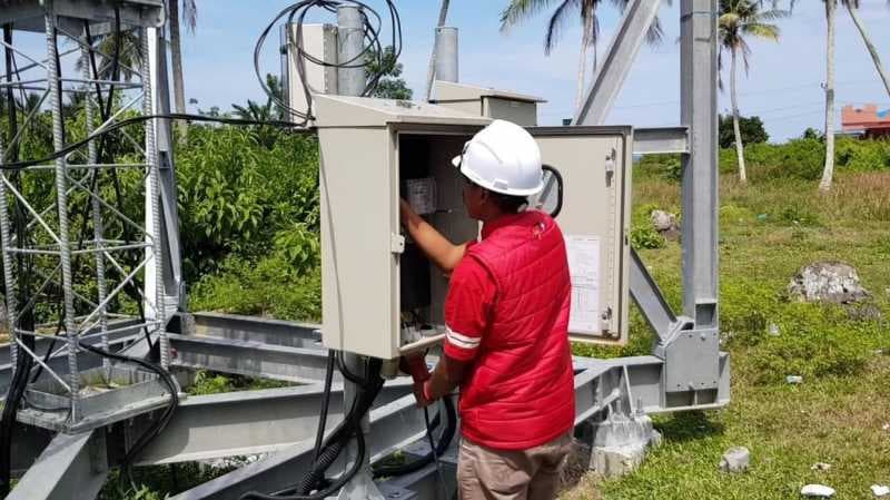 Jaringan Telekomunikasi di Palu & Donggala 100% Pulih