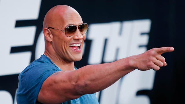 The Rock Mantap Maju jadi Presiden AS