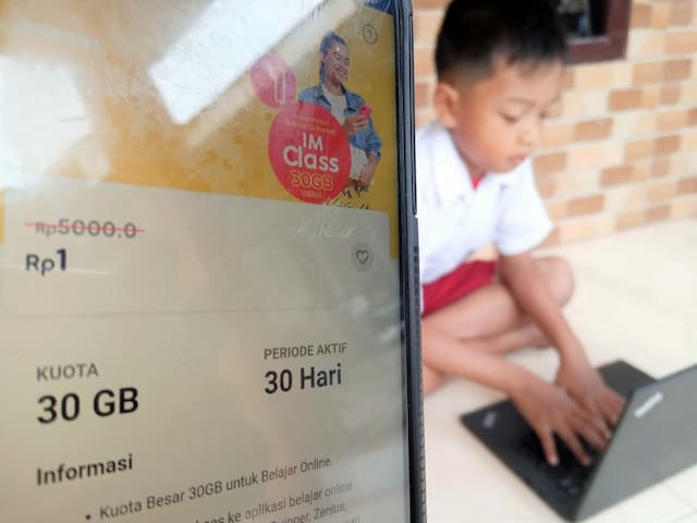 Indosat Sediakan Kuota 30GB Seharga Rp1 untuk Belajar Online
