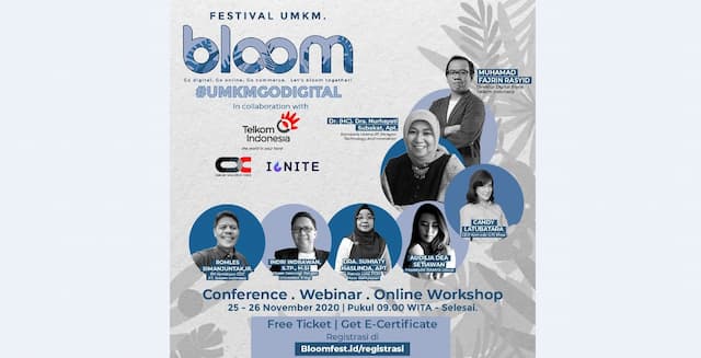 Kembangkan UMKM, Telkom Regional VI Kalimantan Gelar BLOOM 