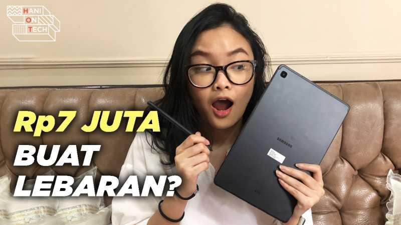 VIDEO: Unboxing Samsung Galaxy Tab S6 Lite, Rp7 Juta Dapat Apa Saja?