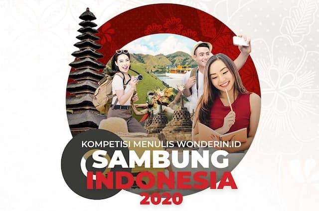 Kompetisi Menulis Wonderin.id Sambung Indonesia 2020, Hadiah Jutaan Rupiah
