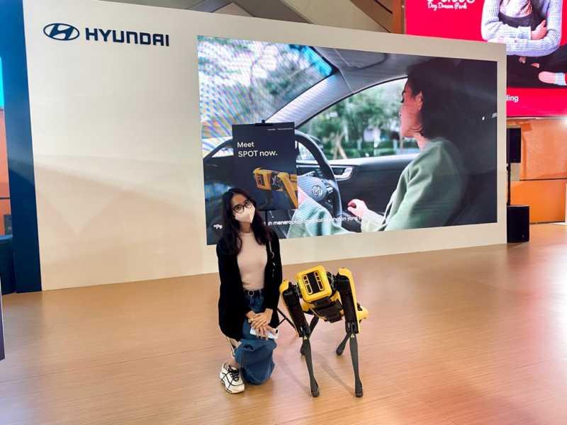 VIDEO: Main Bareng SPOT, Robot Pintar Hyundai yang Bisa Joget BTS