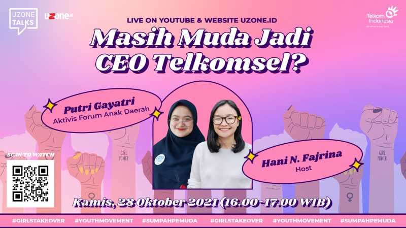 Uzone Talks: Masih Muda Jadi CEO Telkomsel?