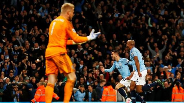 Hasil Liga Inggris: Manchester City Kalahkan Leicester