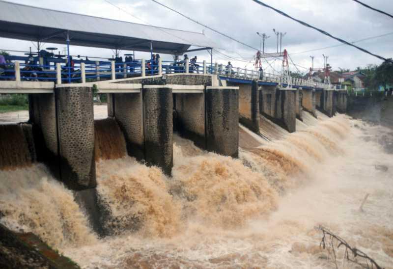 Bendung Katulampa Siaga Tiga Banjir 