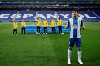 Wu Lei jadi pemain China pertama cetak gol di Liga Spanyol