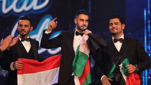 Lelaki Palestina Menang Arab Idol