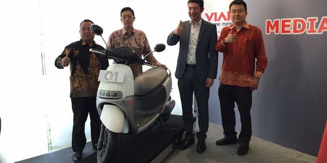 Viar dan Bosch Kenalkan Motor Listrik