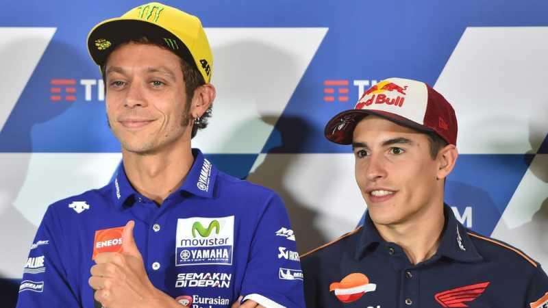 Adu Ilmu Rossi vs Marquez Jelang MotoGP San Marino