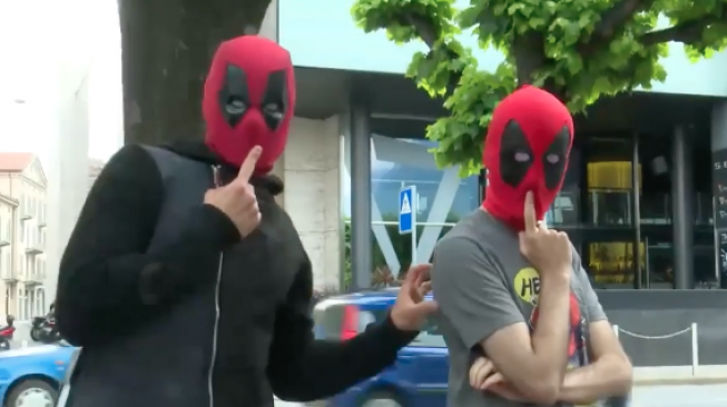 Dikira Teroris, Fans Deadpool Ini Diringkus Polisi