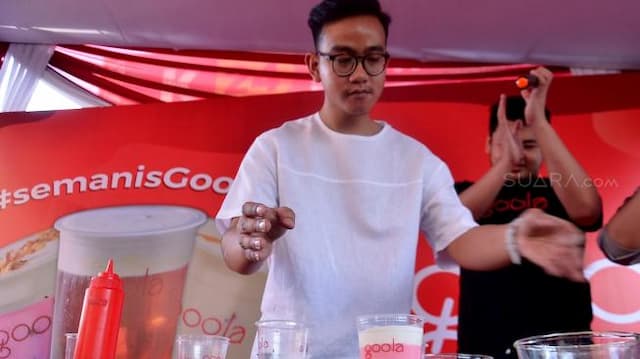 Gibran Anak Jokowi Luncurkan Goola, Minuman Tradisional Kekinian