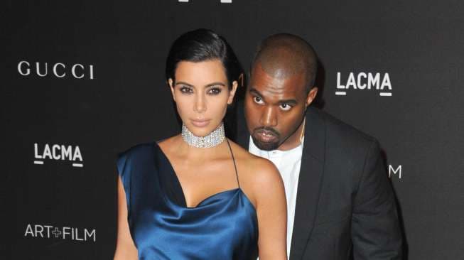 Kim dan Kanye West Nantikan Anak Ketiga Lewat Ibu Pengganti