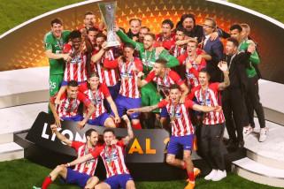 Atletico juara Liga Europa, Real Madrid ucapkan selamat