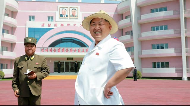 Kim Jong-un Terpampang di Kemasan Masker Kecantikan Korsel