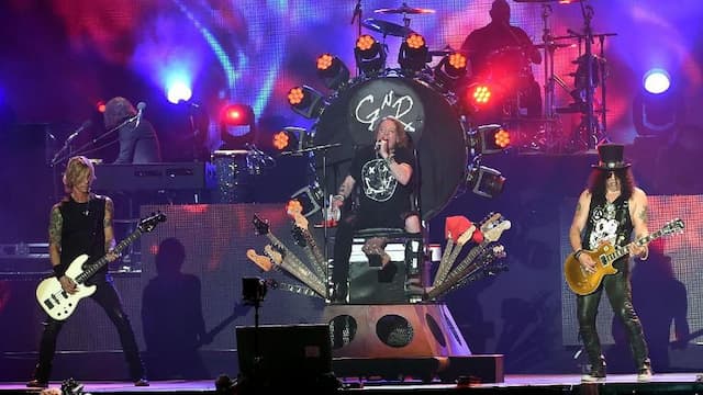 Tiket Konser Guns N Roses Dijual Esok, Mulai Rp250 Ribu