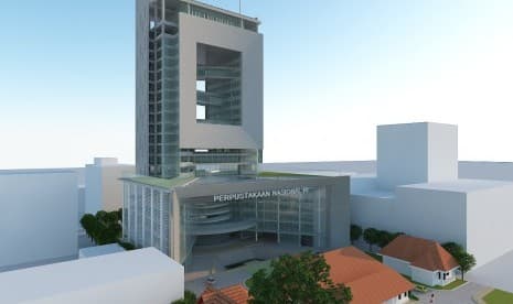 Gedung Perpustakaan Tertinggi di Dunia Diresmikan Jokowi
