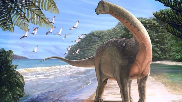 Dinosaurus Raksasa Jenis Baru Ditemukan di Mesir