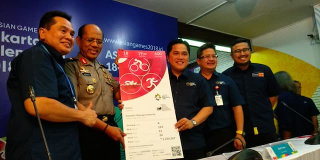 Begini Mekanisme Pembelian Tiket untuk Asian Games 2018