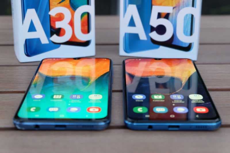 FOTO: Duo Galaxy A30 dan A50, Ponsel untuk Generasi Kekinian