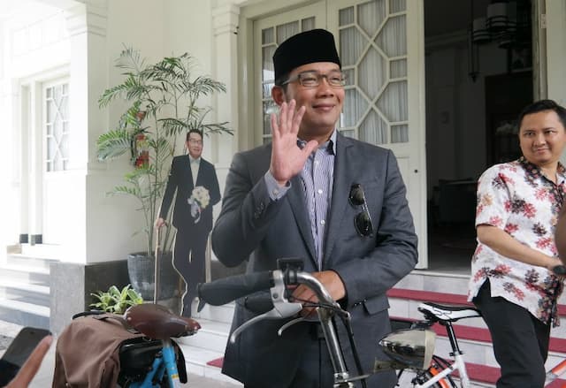 Bikin Haru, Ini Curhatan Ridwan Kamil saat Naik Sepeda ke Kantor 