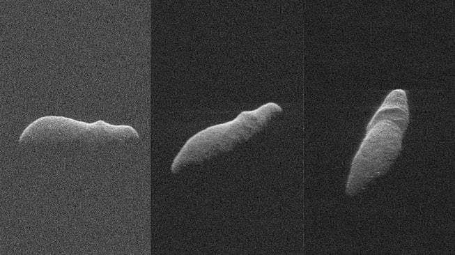 Unik! Tampilan Asteroid Ini Mirip Kuda Nil