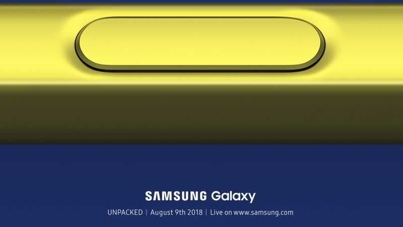 Samsung Ungkap Tanggal Peluncuran Ponsel Galaxy Note 9